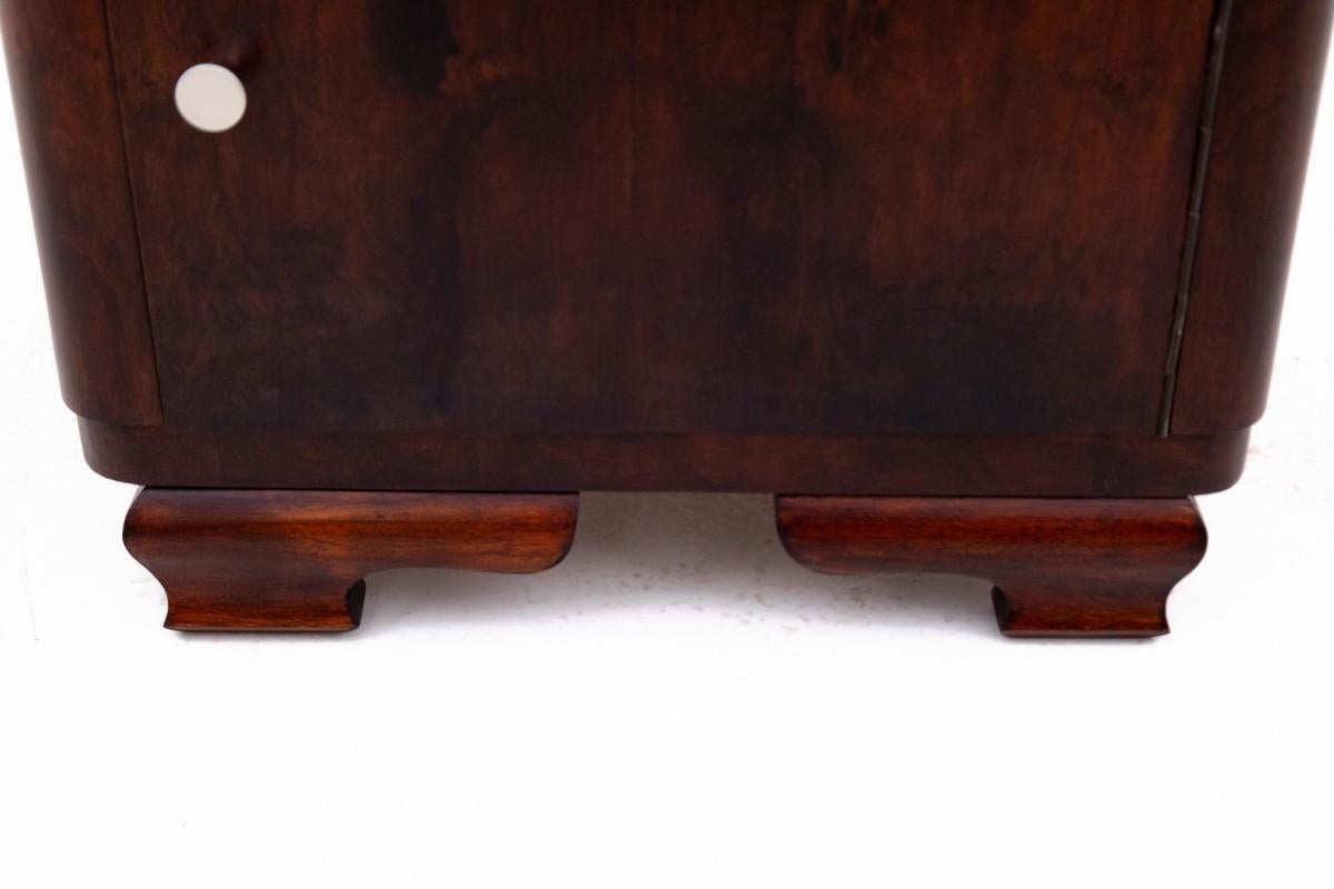 Art Deco bedside tables from the 50s, Poland. 4
