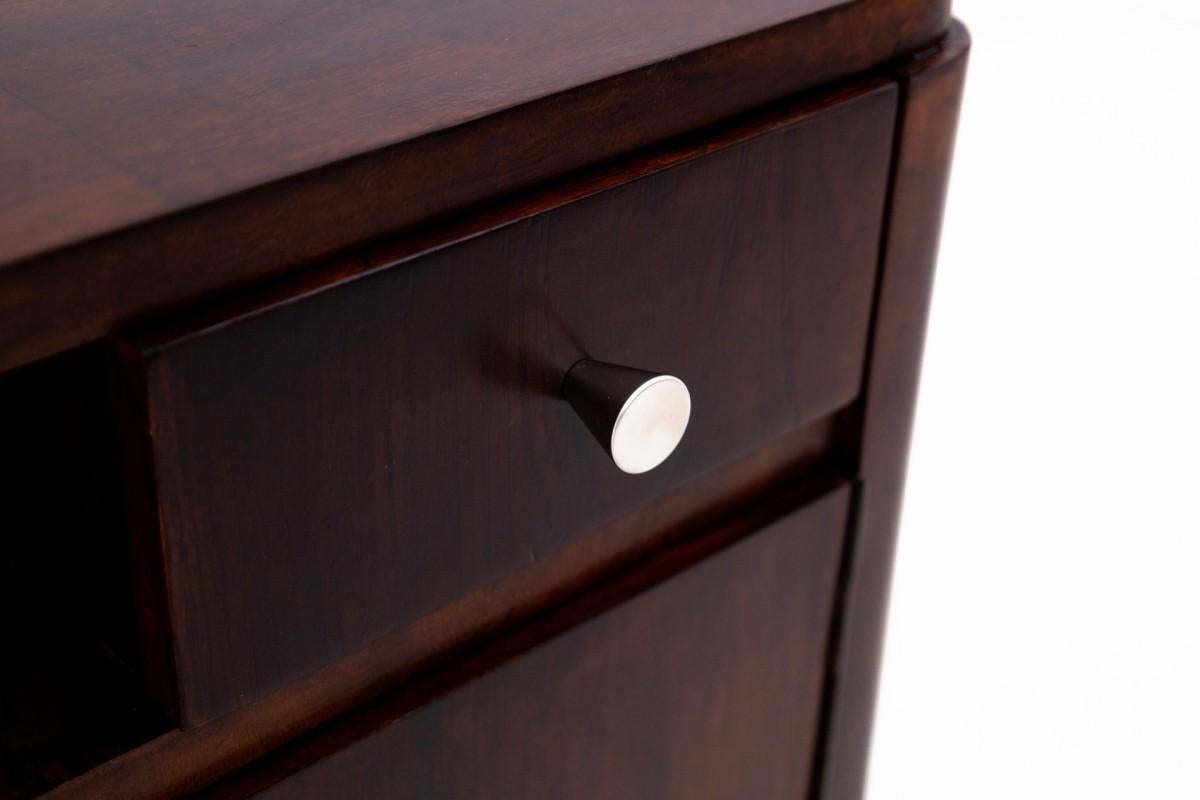 Art Deco bedside tables from the 50s, Poland. 3