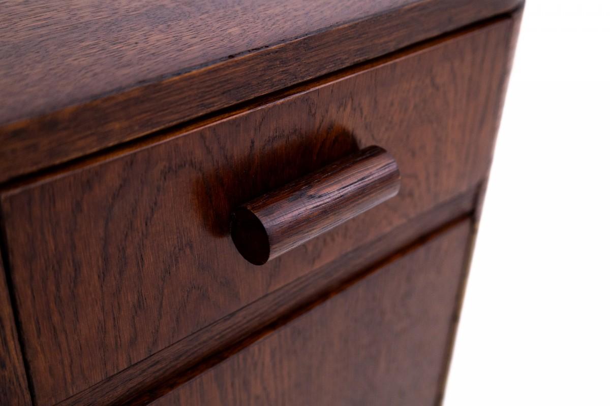 Art Deco bedside tables, mid-20th century, Poland. For Sale 2