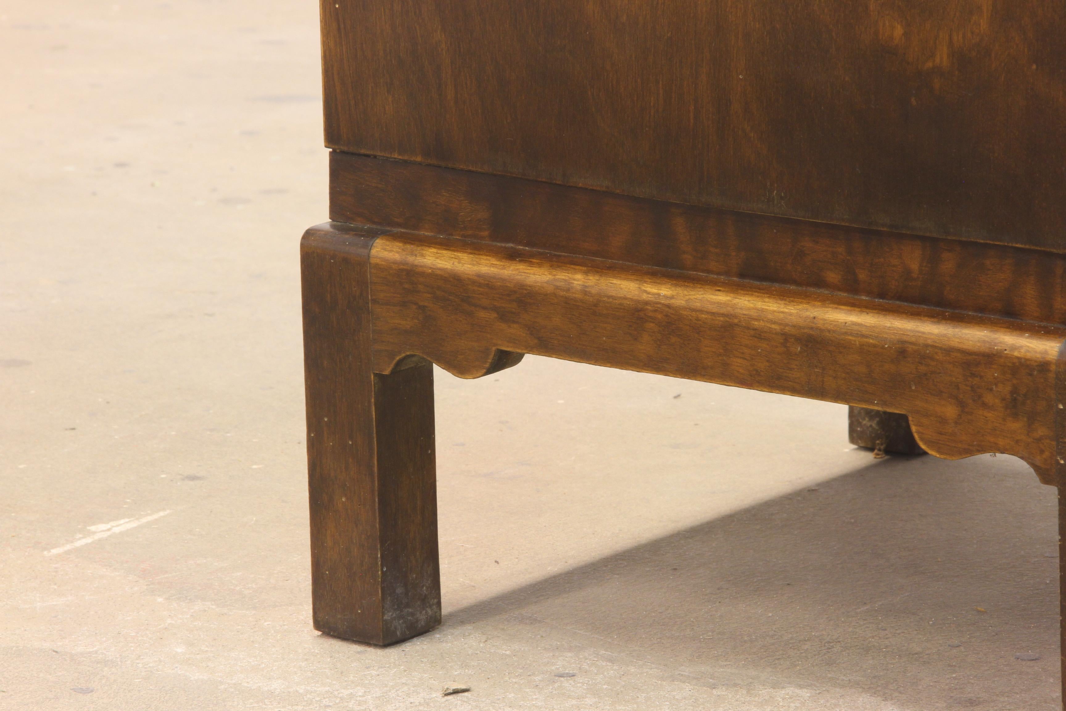Art Deco Bedside Tables, Nighstand, 1930s Danmark For Sale 7