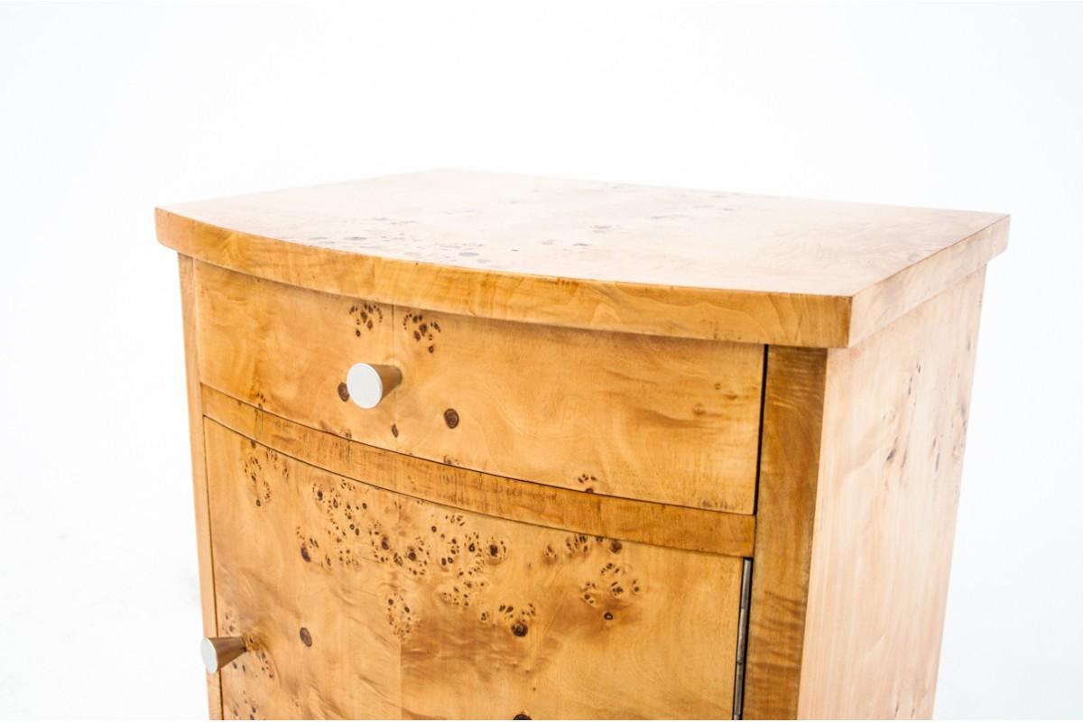Art Deco Bedside Tables, Poland, 1950s, After Renovation 3