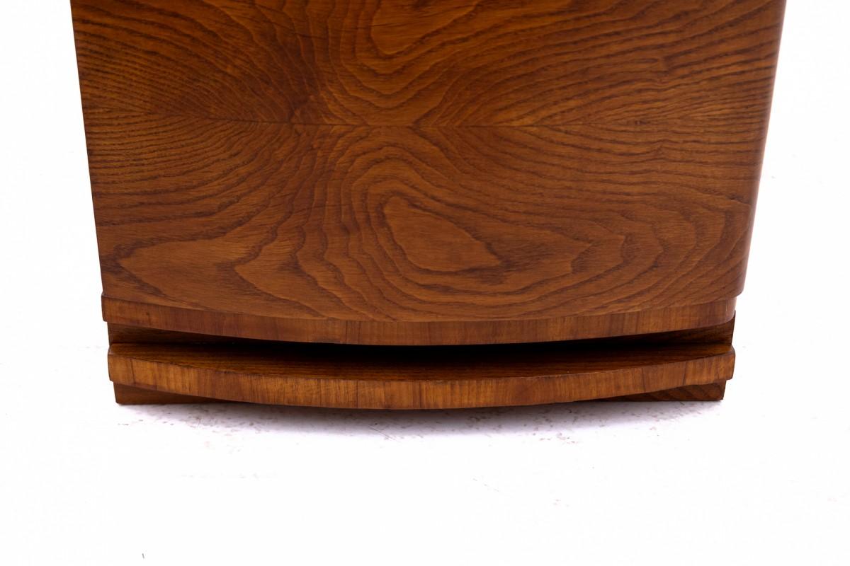 Art Deco bedside tables, Poland, 1950s. 3