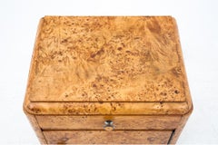 Art Deco Bedside Tables, Poland, 1960s