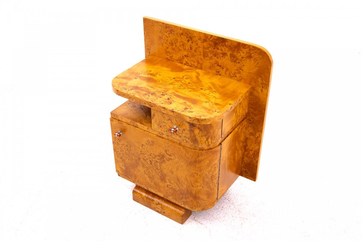 Tables de chevet Art déco, Pologne, vers 1930. en vente 2