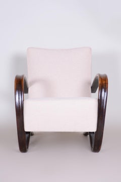 Art Deco Beech Armchair H-269 from Czechoslovakia by Jindrich Halabala, 1930s