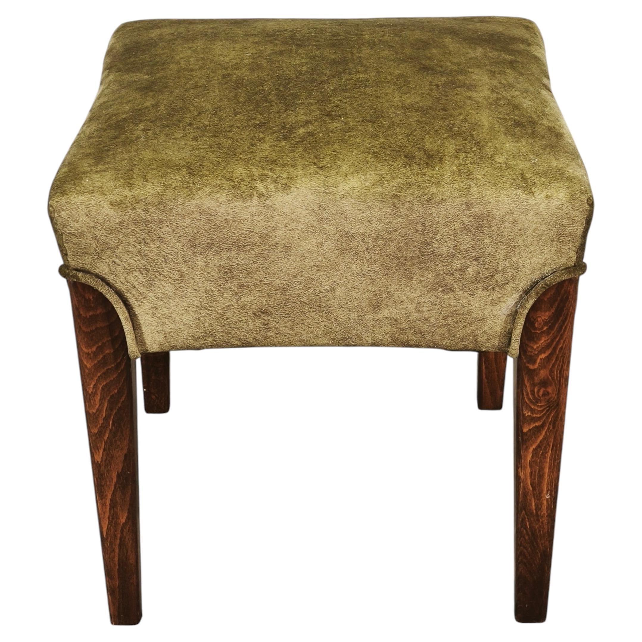 Art-déco-Hocker aus Beeche, Tschechoslowakei, 1930er Jahre im Angebot