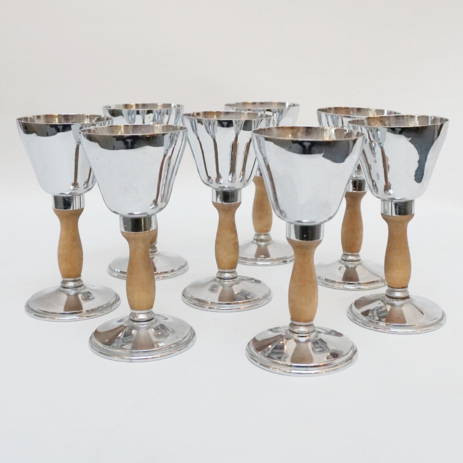 20th Century Art Deco Bell Cocktail Shaker Set