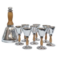 Art déco-Glocken-Cocktailshaker-Set
