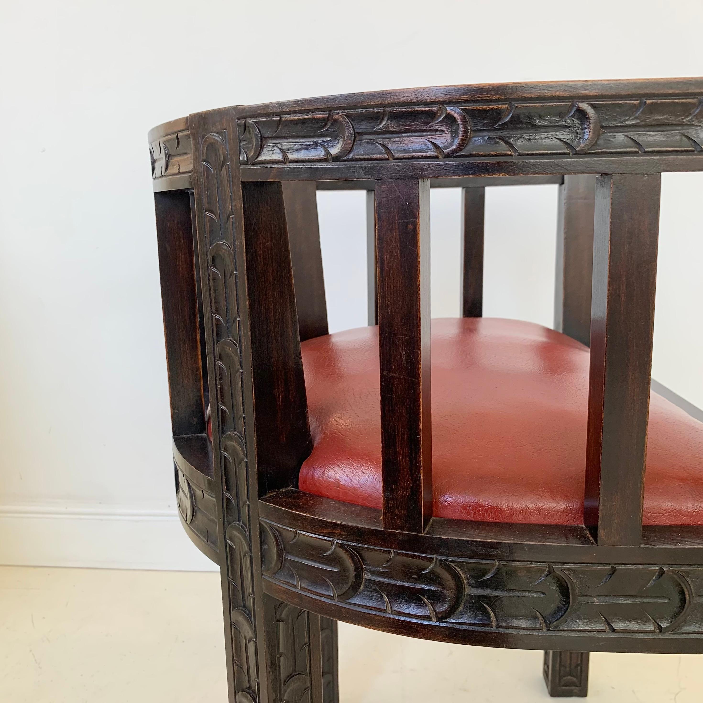 Sillón Art Déco Benjamin Gomez Atribuido, circa 1930, Francia. en venta 3