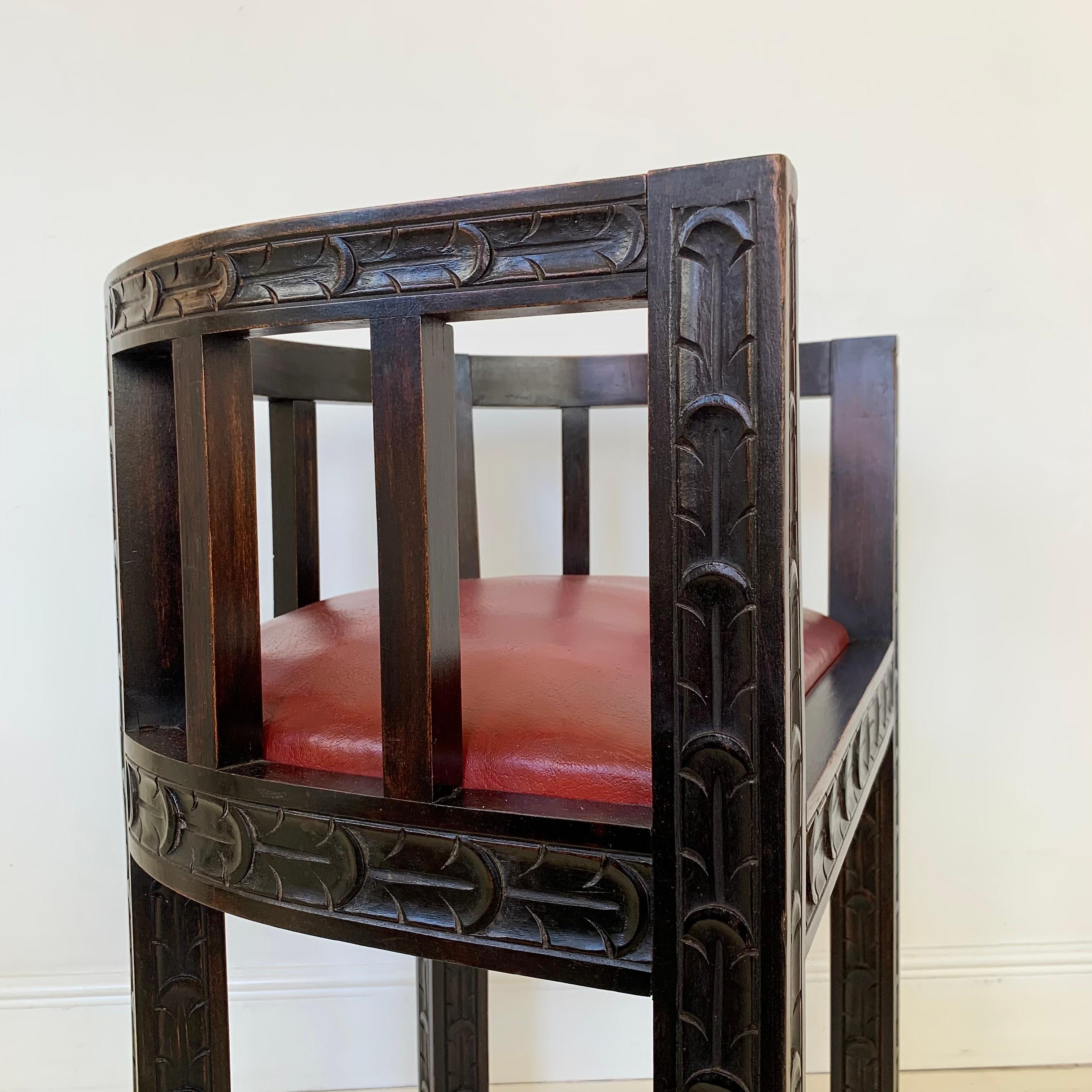 Sillón Art Déco Benjamin Gomez Atribuido, circa 1930, Francia. en venta 5