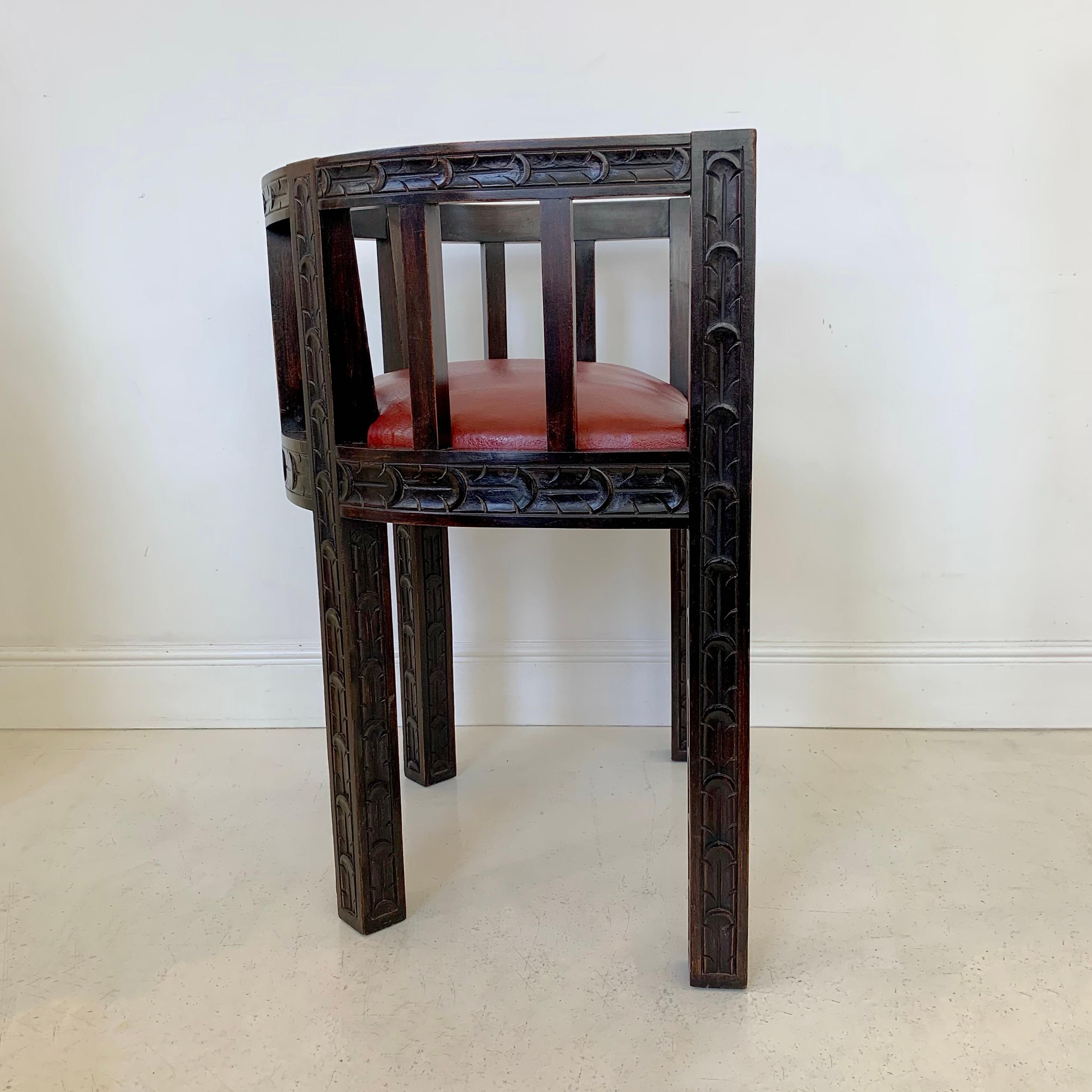 Sillón Art Déco Benjamin Gomez Atribuido, circa 1930, Francia. Francés en venta