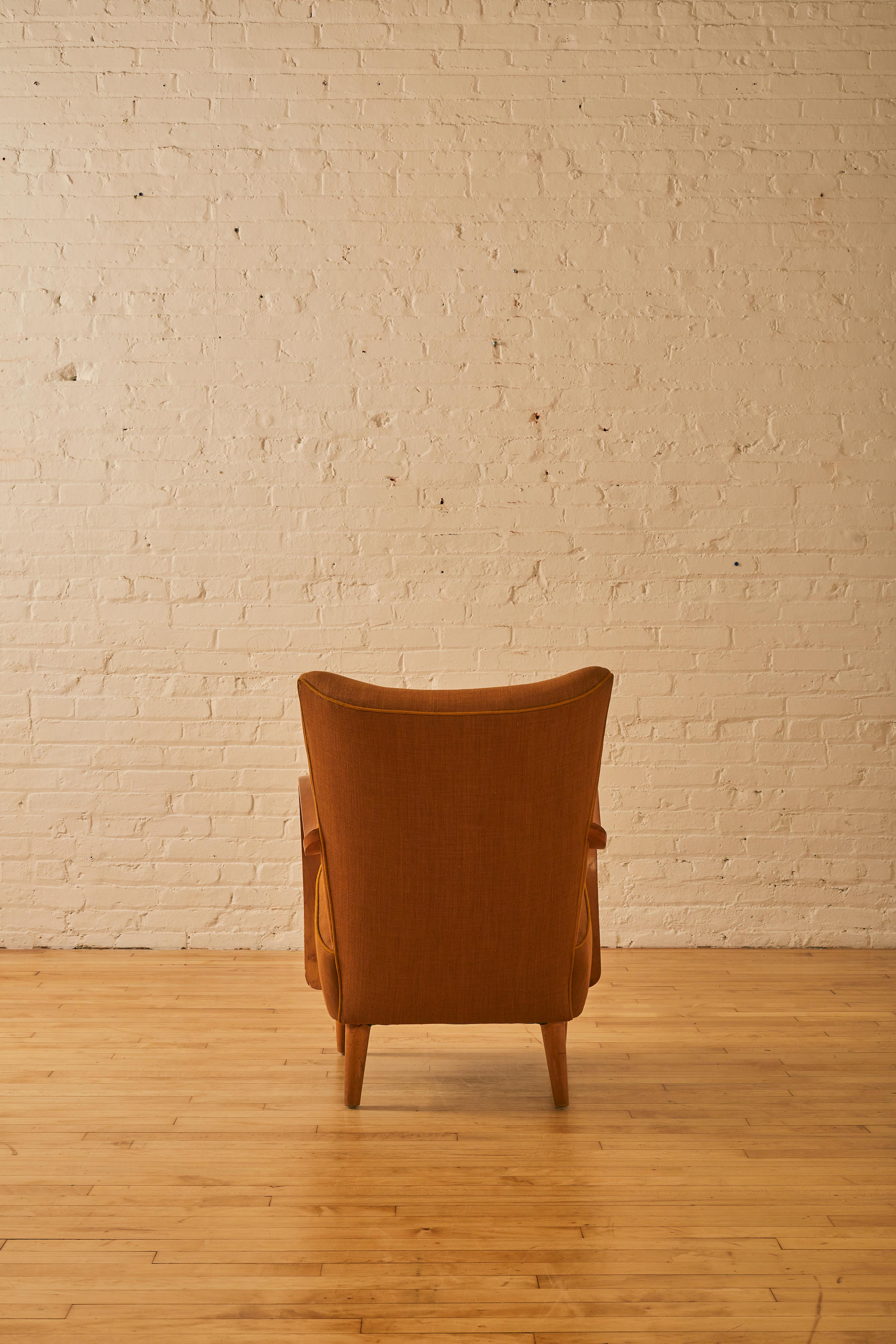 Art Deco Bentwood Armchair, C. 1940 In Good Condition In Long Island City, NY