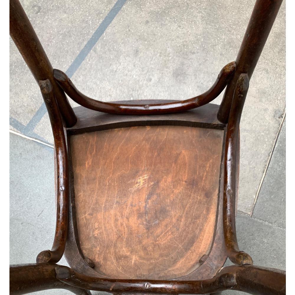 Sedia da caffè Art Deco in legno di bentwood, anni '30 in vendita 6