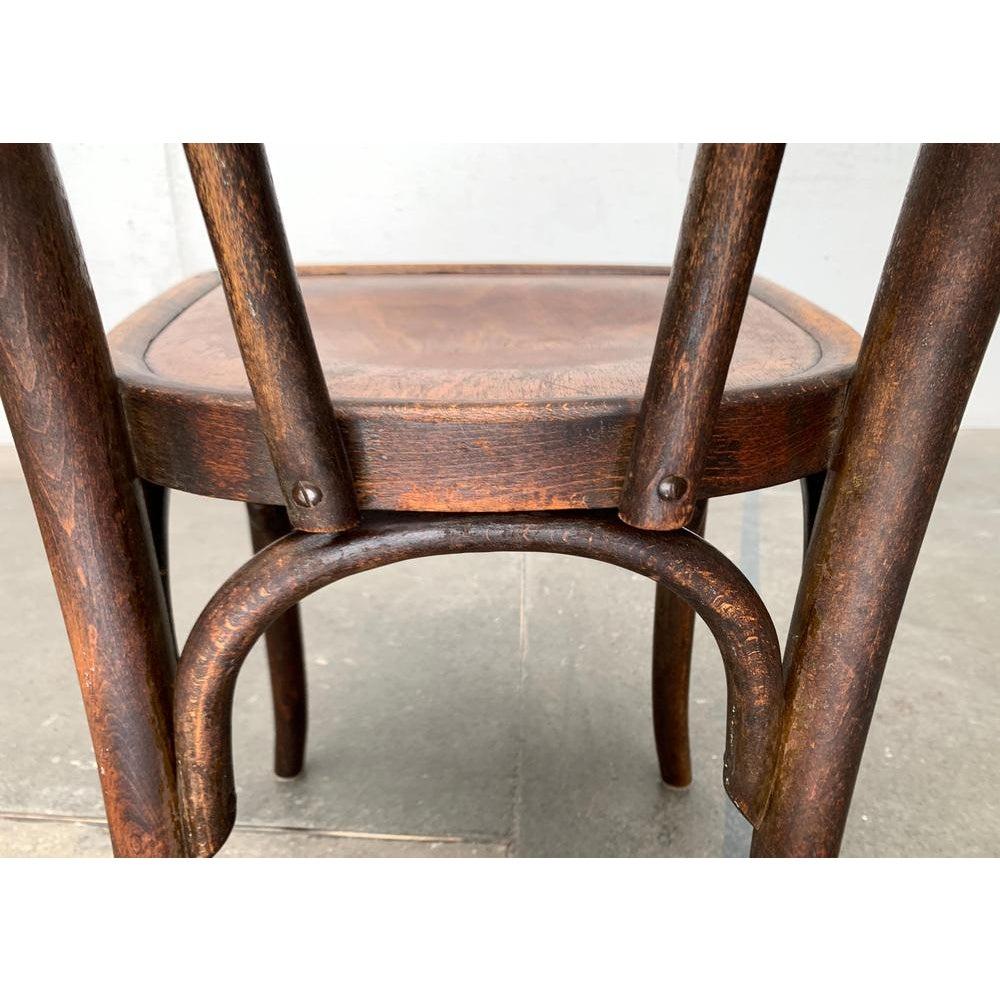 Sedia da caffè Art Deco in legno di bentwood, anni '30 in vendita 3