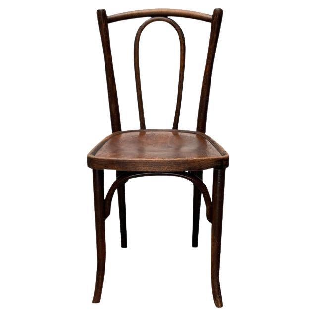 Art Deco Bentwood Cafe Chair, 1930s