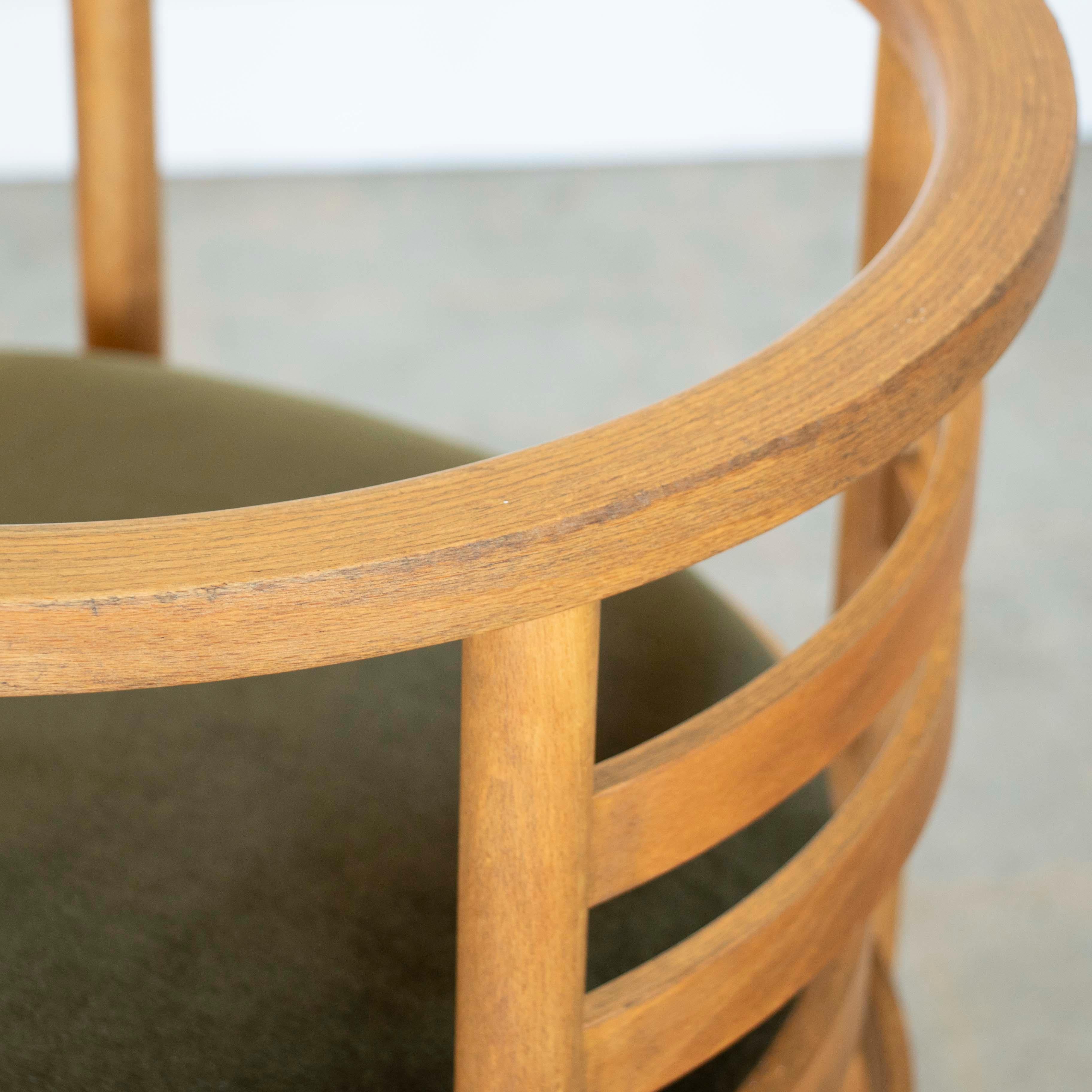 Sedie in bengala Art Déco nello stile di Josef Hoffmann, set di 4 pezzi in vendita 9