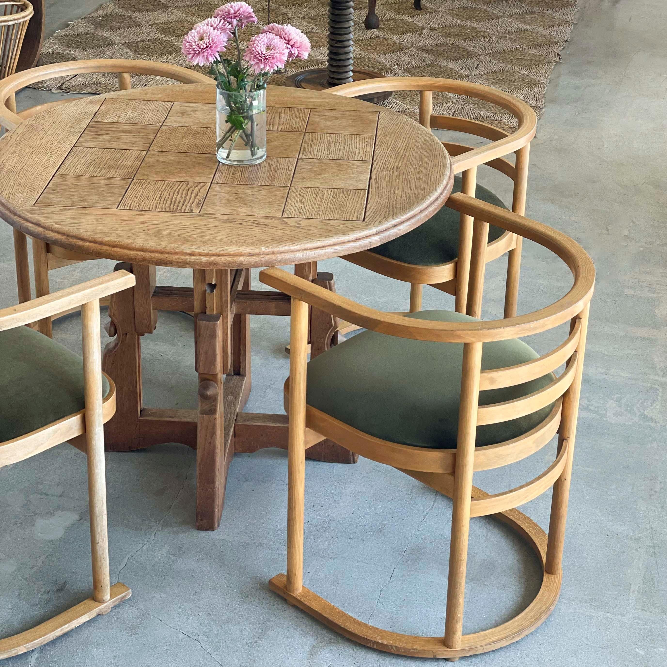 Austriaco Sedie in bengala Art Déco nello stile di Josef Hoffmann, set di 4 pezzi in vendita