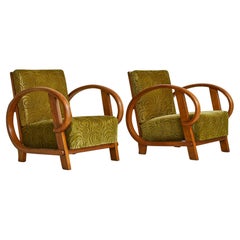 Art Deco Bentwood Reclining Armchair by Pancota Vienna for Thonet, 1920s