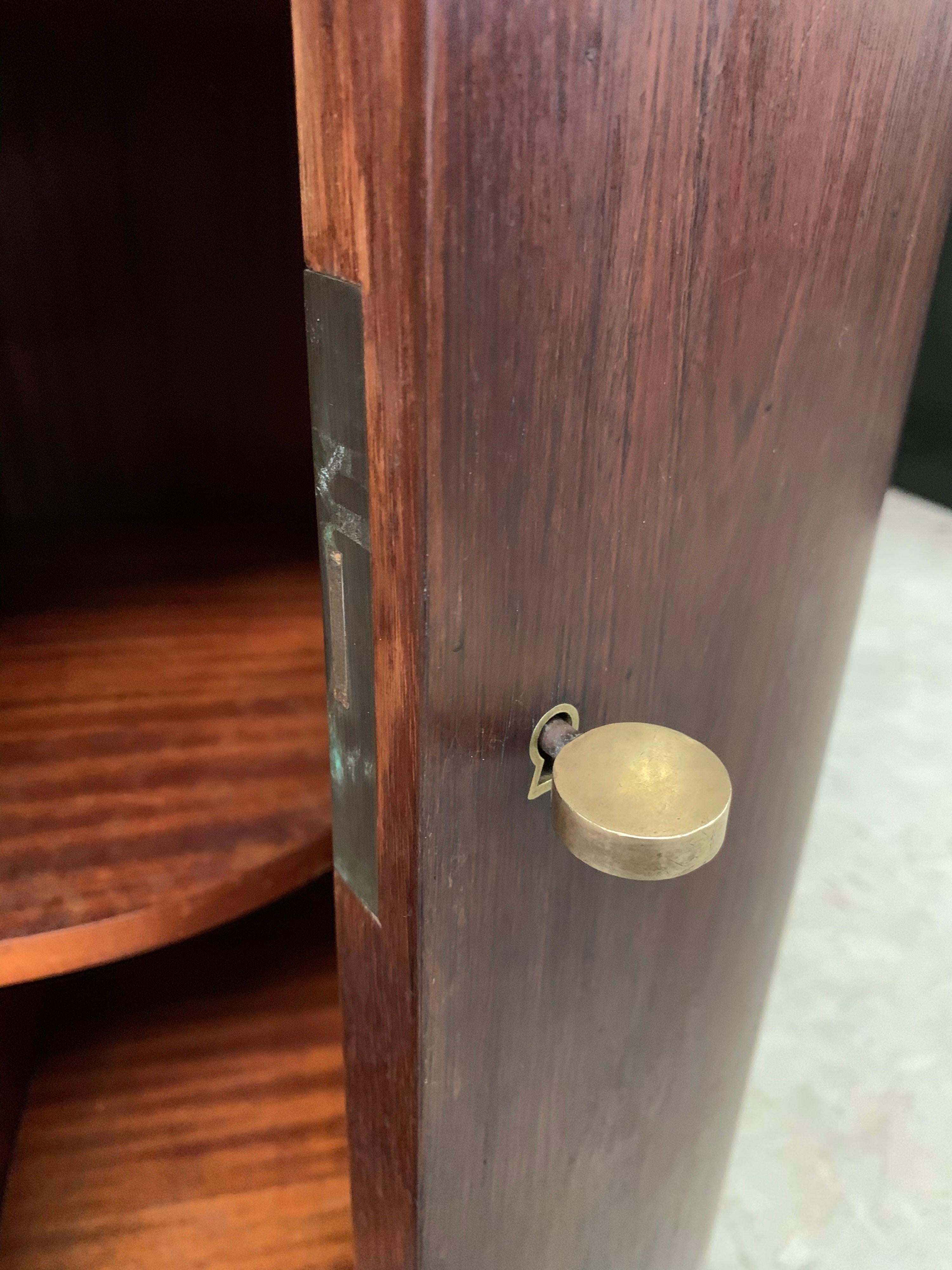 Art Deco Beverage Portoro Marble Top, Liquor 1920