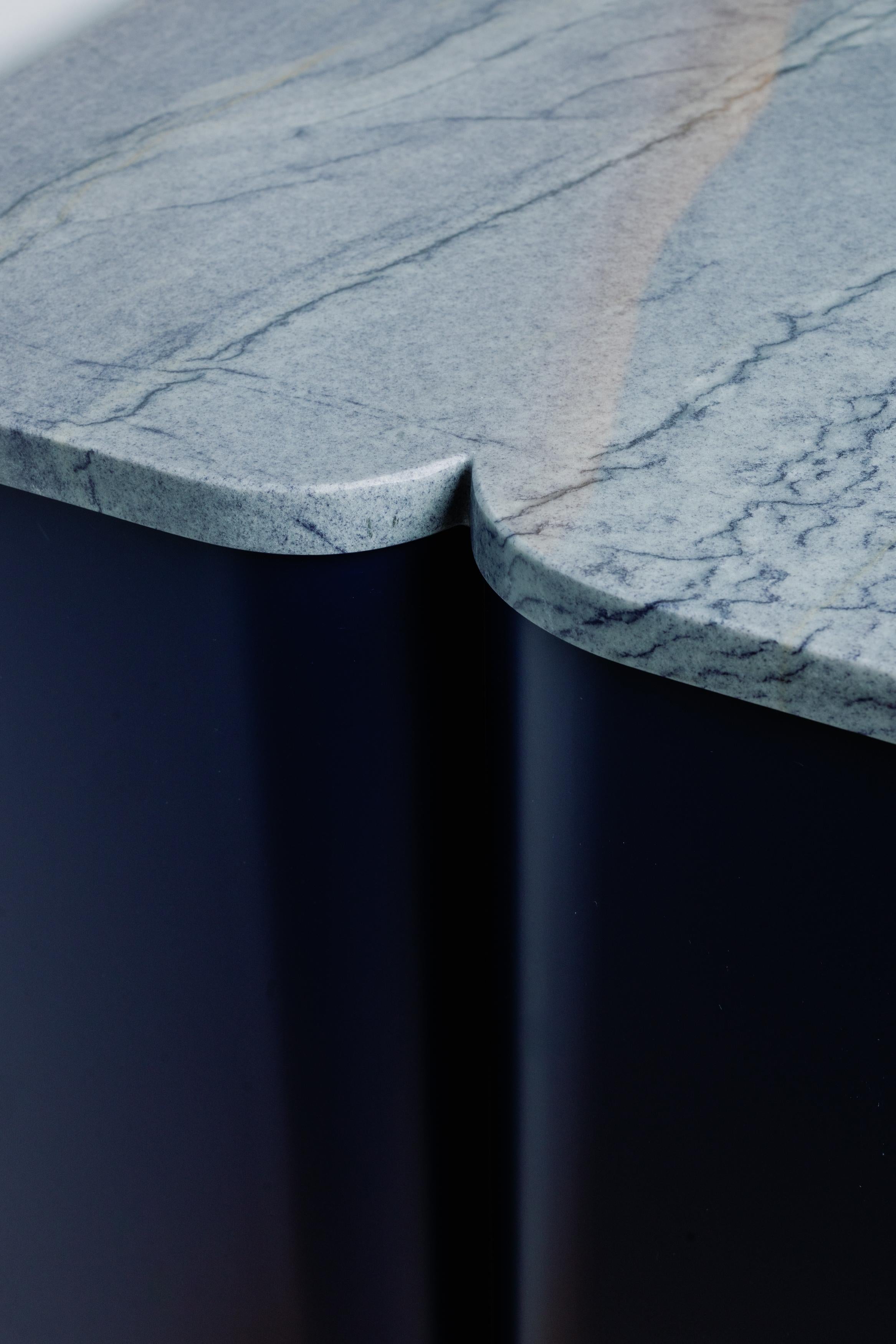 Aparador Art Decó de Mármol Biloba, Mueble de Cóctel, Hecho a Mano Portugal Greenapple en venta 8