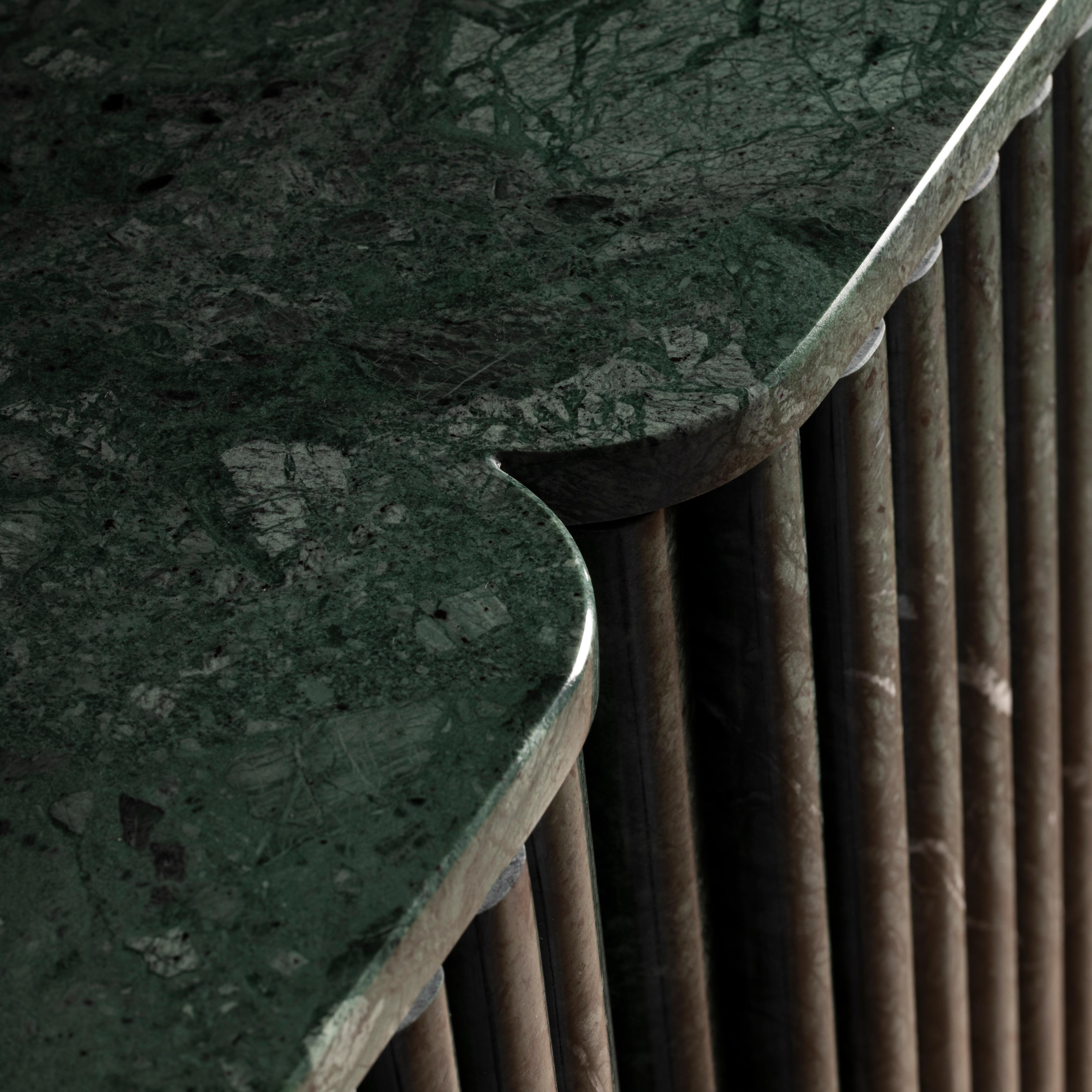 Aparador Art Decó de Mármol Biloba, Mueble de Cóctel, Hecho a Mano Portugal Greenapple Siglo XXI y contemporáneo en venta