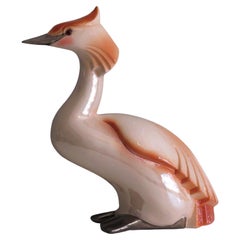 Art Deco bird figure in ceramic, 1920-1930