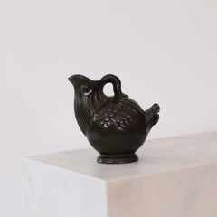 Art deco bird-shaped vase by Just Andersen, 1930s, Denmark