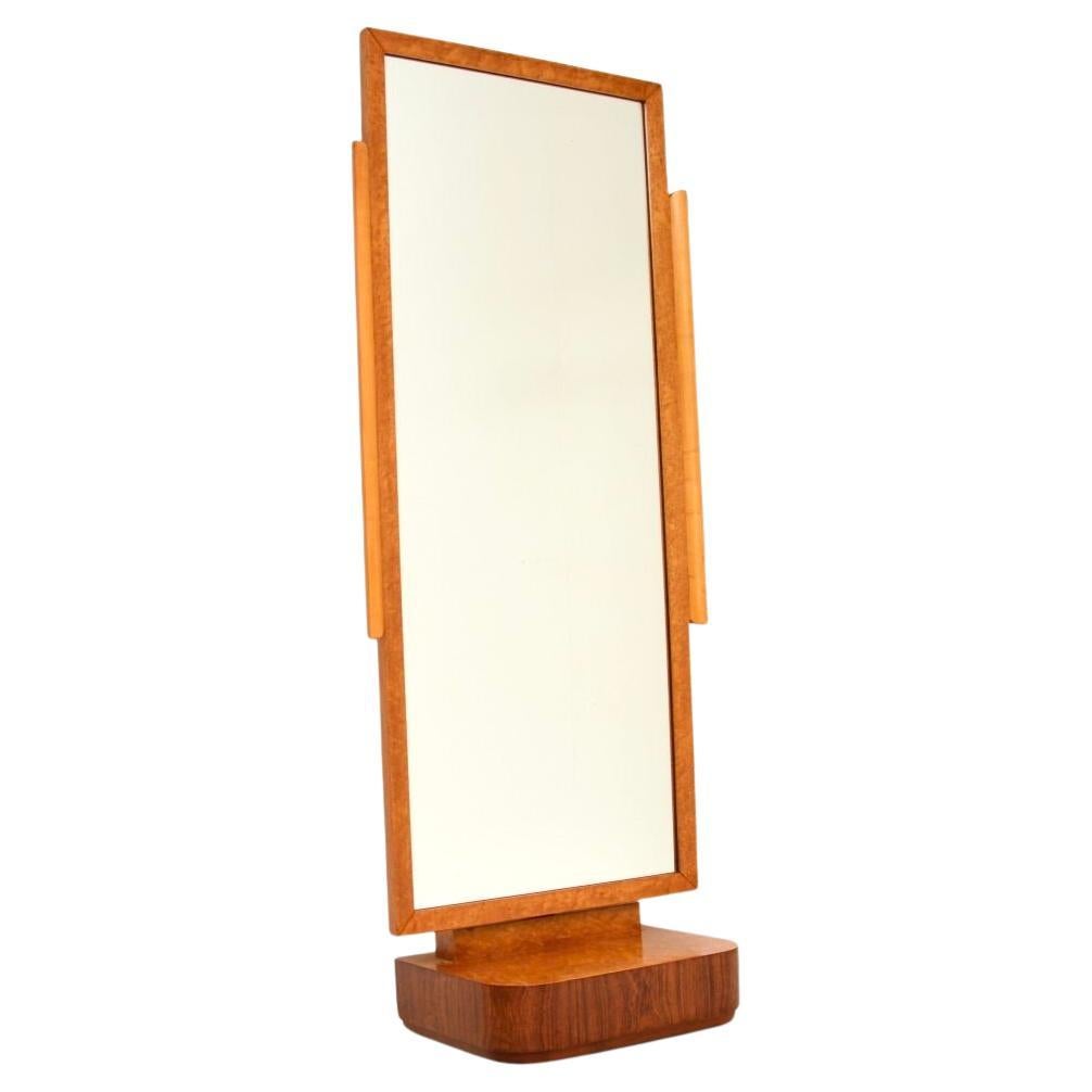 Birdseye Maple Floor Mirrors and Full-Length Mirrors