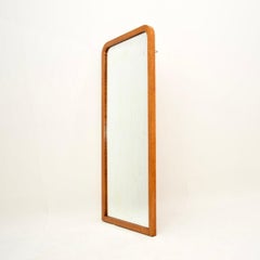 Art Deco Birds Eye Maple Mirror