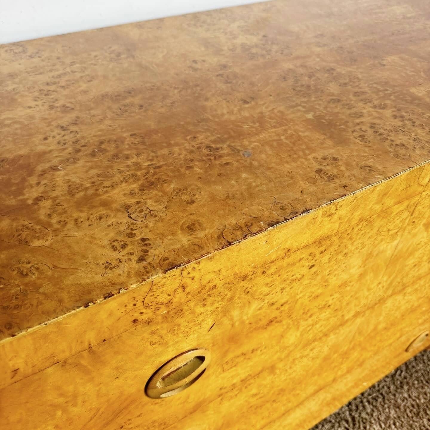 Art Deco Birds Eye Maple Veneer Chest of Drawers 4