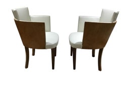 Art Deco Bird's-Eye Maple Chairs