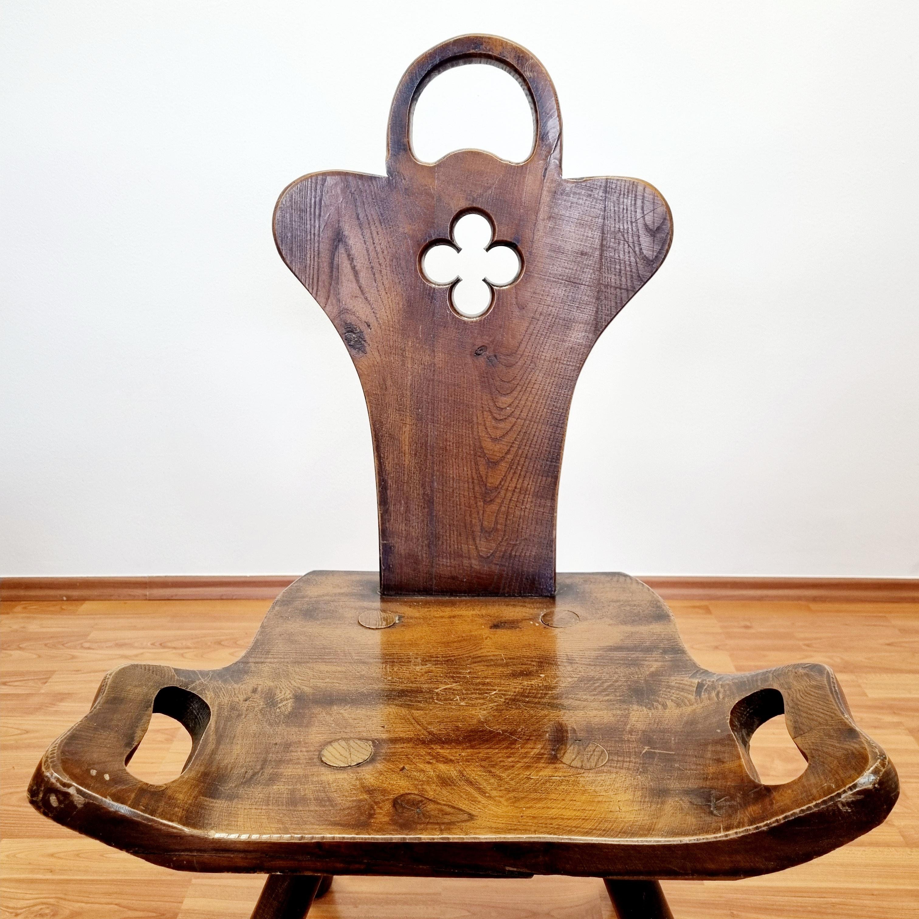 Sedie da parto in stile Art Déco di Krasna JIzba, anni '40, set di 6 pezzi in vendita 3