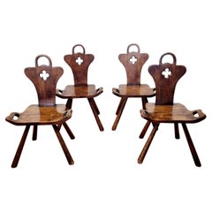 Art Deco Birthing Chairs by Krasna Jizba, 40s, Set of 6