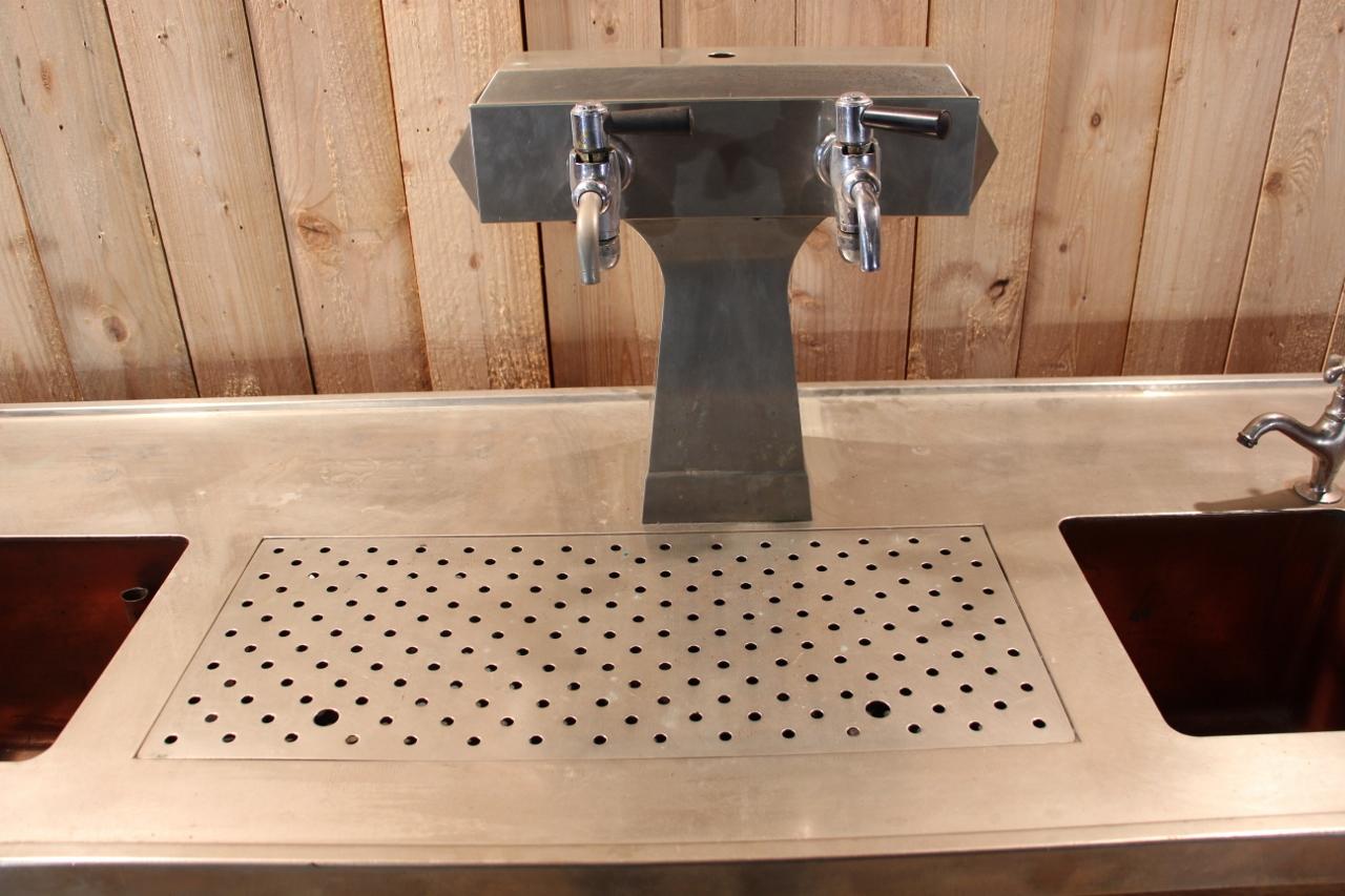 Barra Bistro Art Decó, Tapa de Zinc en venta 5