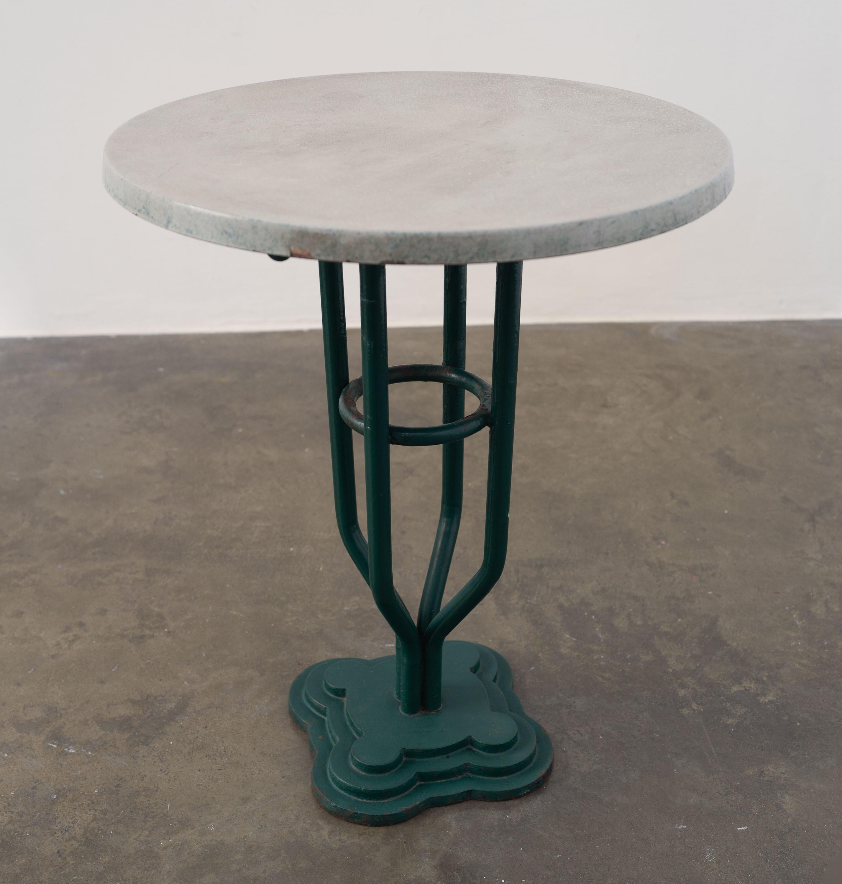 Portuguese Art Deco Bistro Table, Portugal, c.1930