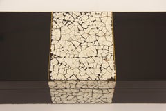 Art Deco Black Lacquer and Coquille D'oeuf Box
