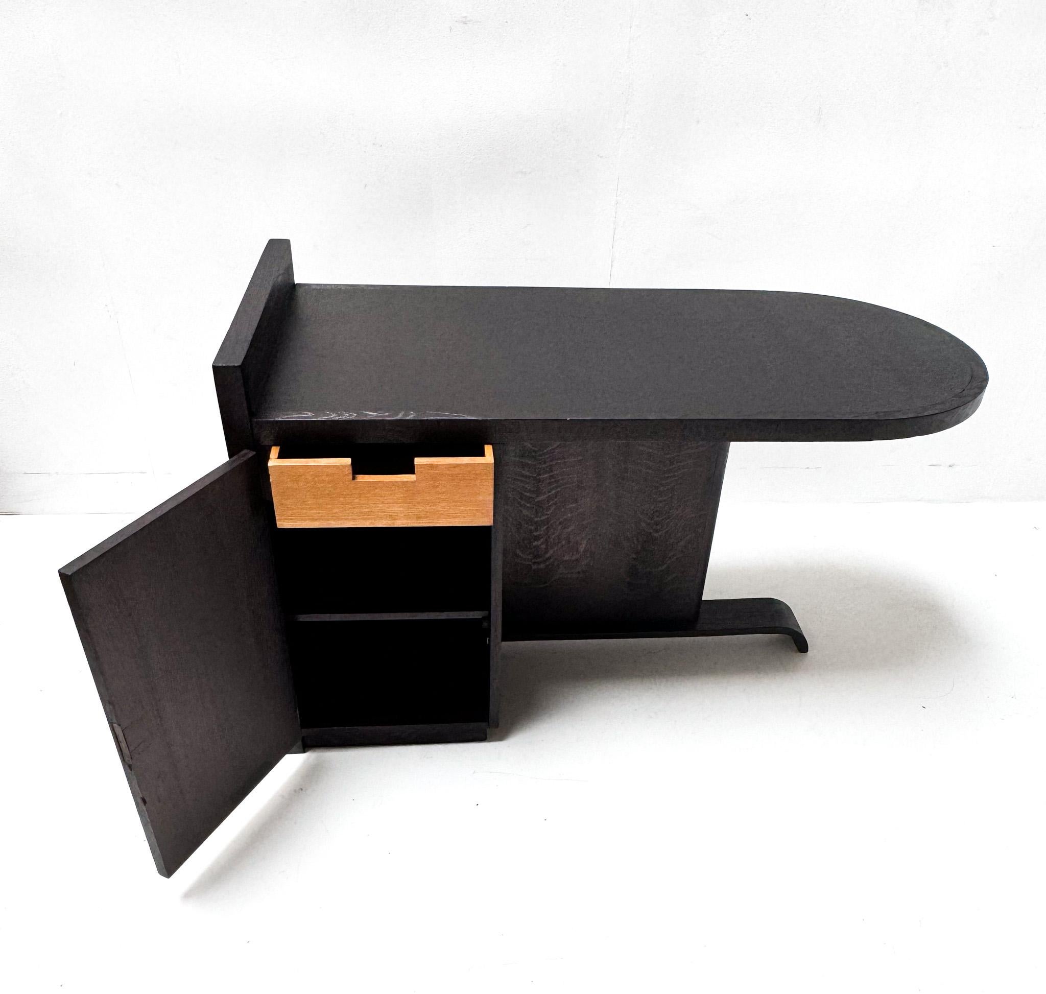 Art Deco laccato nero  Scrivania Cambridge Partners di De Coene, 1930 In condizioni buone in vendita a Amsterdam, NL