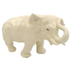 Art Deco Blanc de Chine Elephant