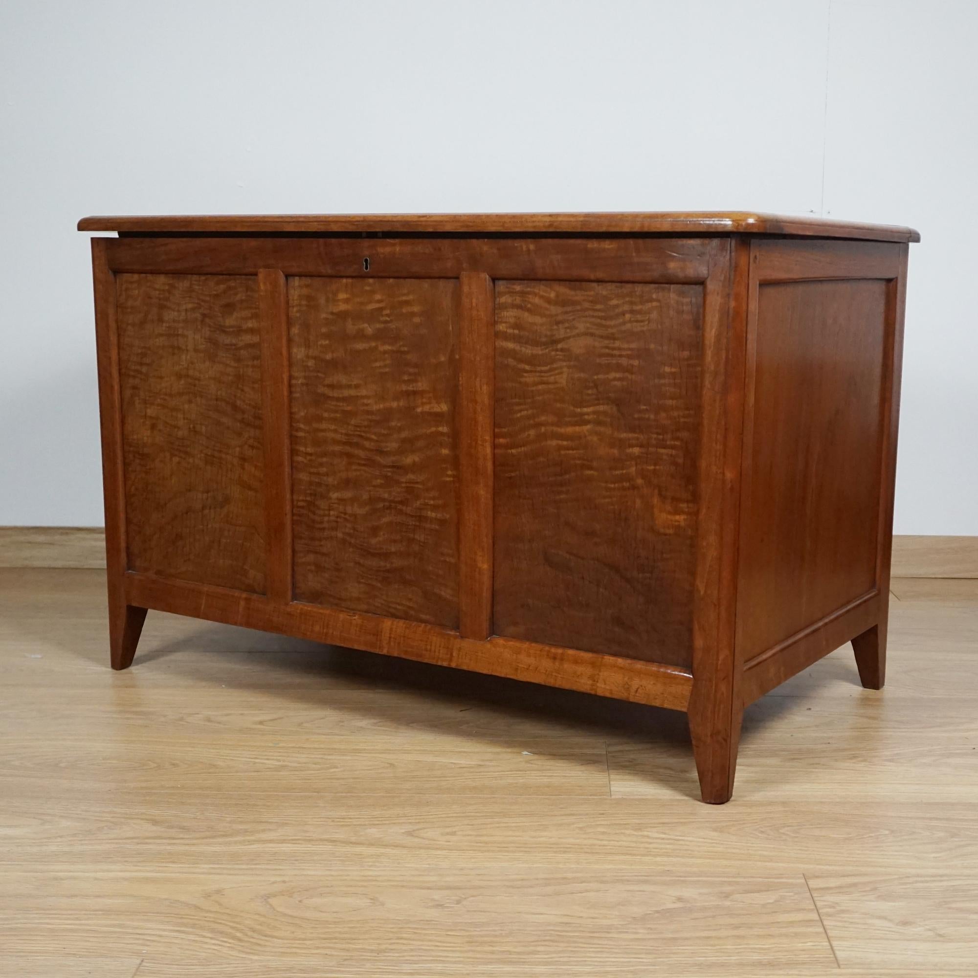 Art Deco Blanket Chest by Betty Joel Signed and Dated For Sale 4