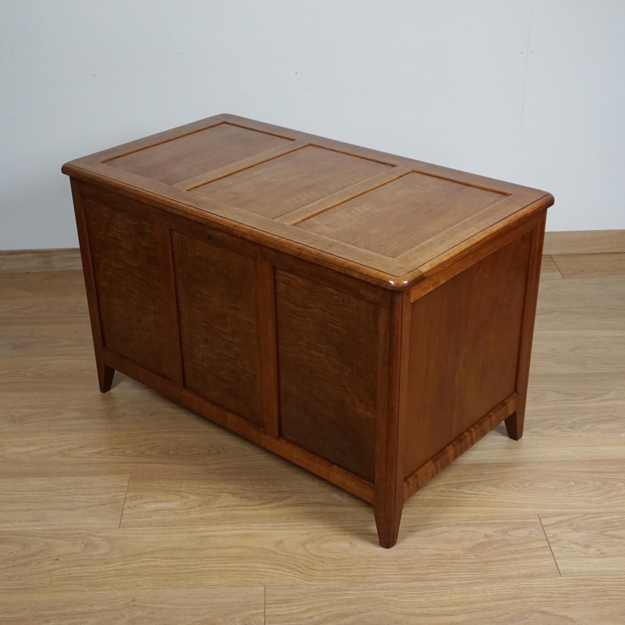 Art Deco Blanket Chest by Betty Joel Signed and Dated For Sale 3