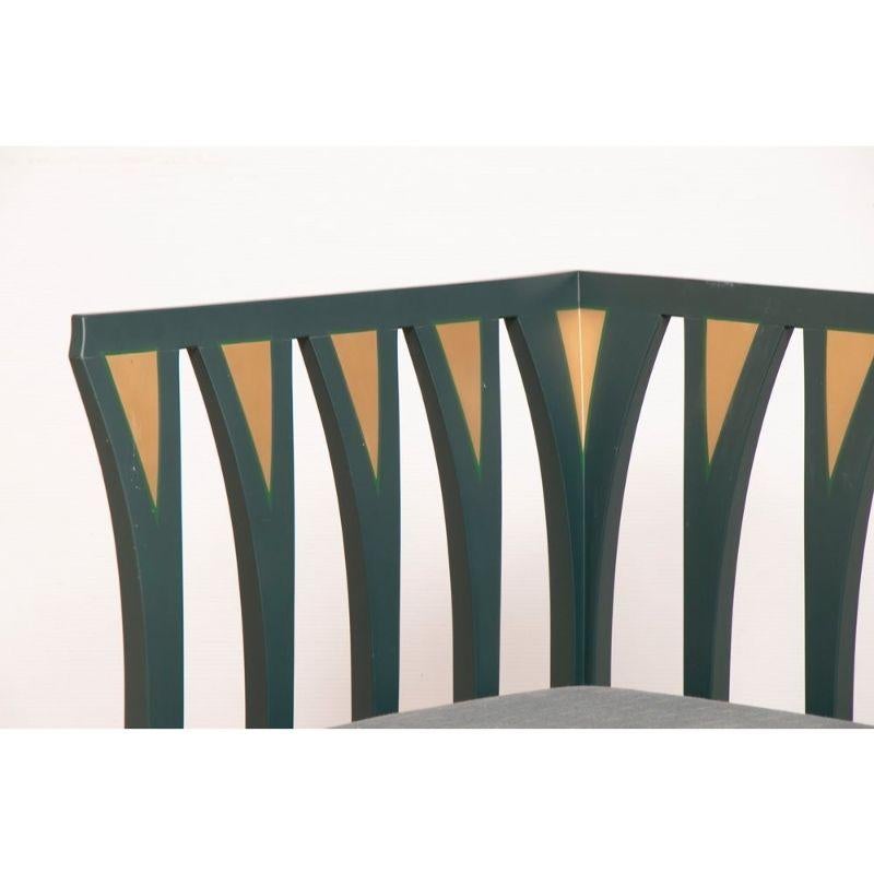 Art Deco 'Blue' Living Room Suite by Eliel Saarinen for Adelta Oy Finland c.1983 6