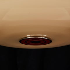 Art Deco Böhlmarks Pendant in Glass 1930s by Harald Notini