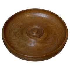 Bombonera Art Decó de madera maciza de nogal, Francia Años 30