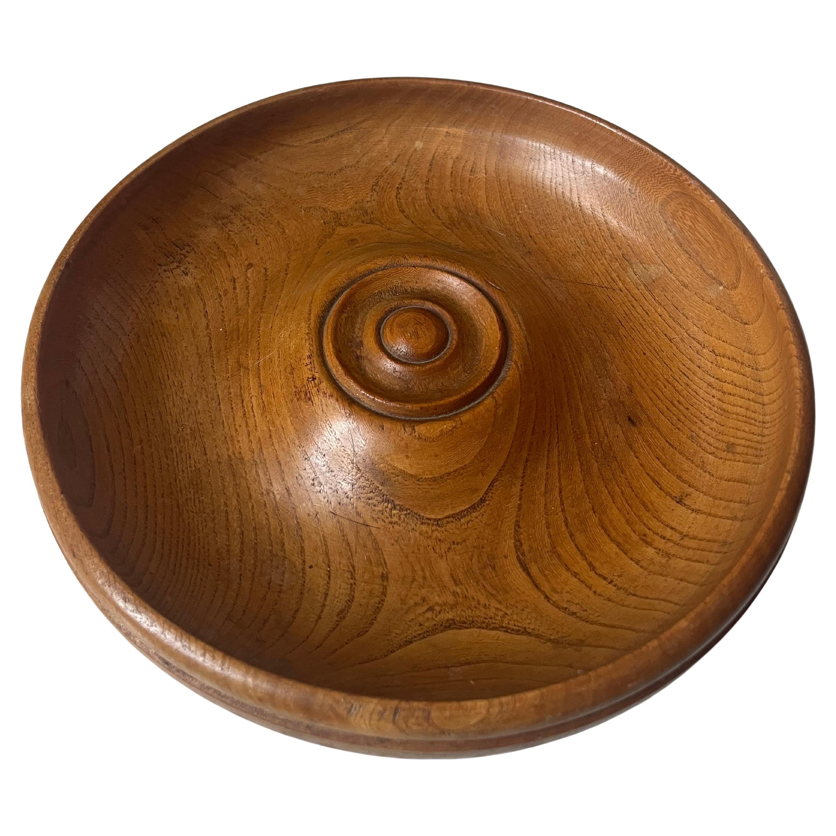 Art Deco Bonbonnière in Solid Walnut Wood, France 1930’s