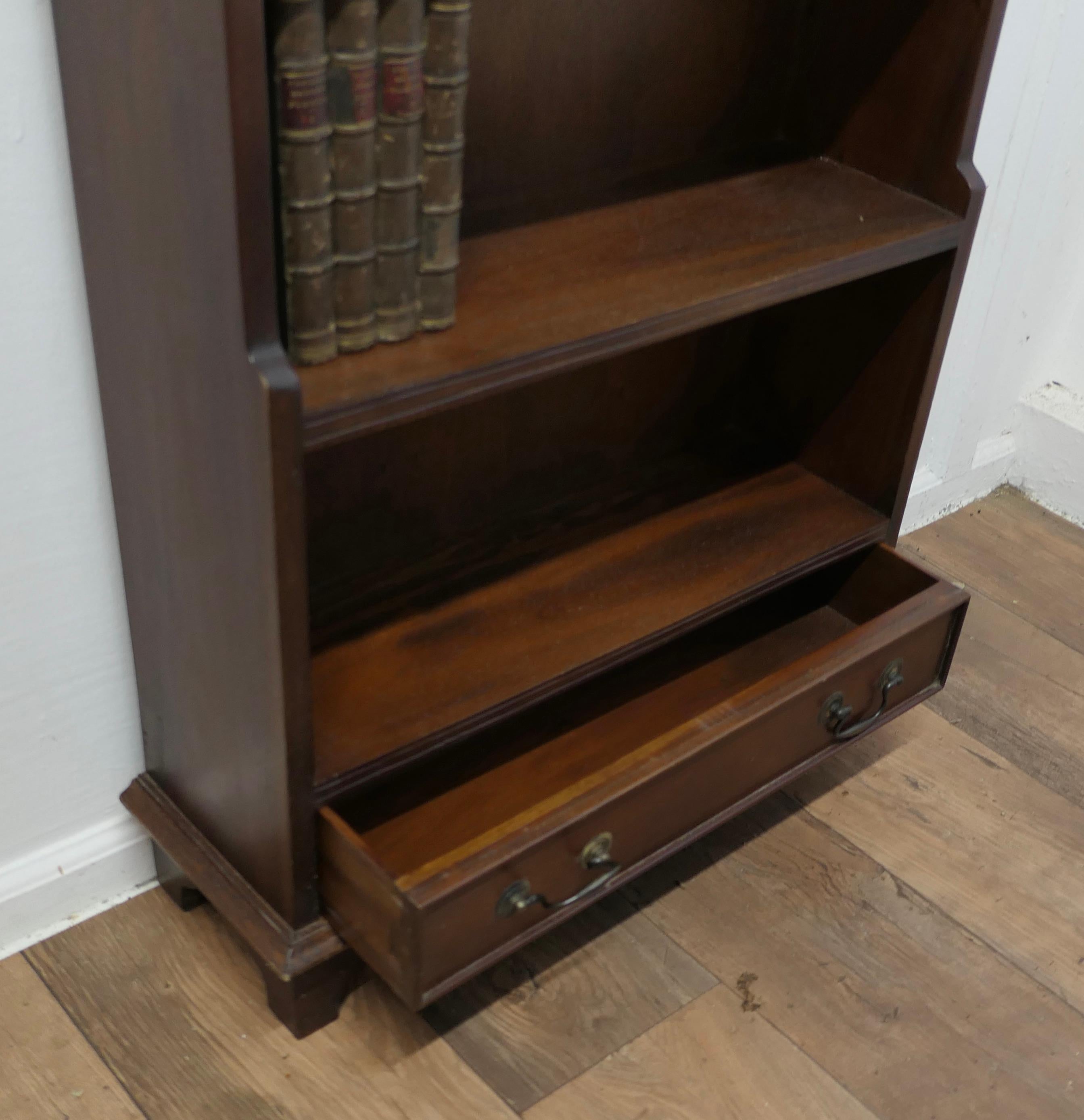 Art Deco Book Case with a Drawer at the Bottom For Sale 1
