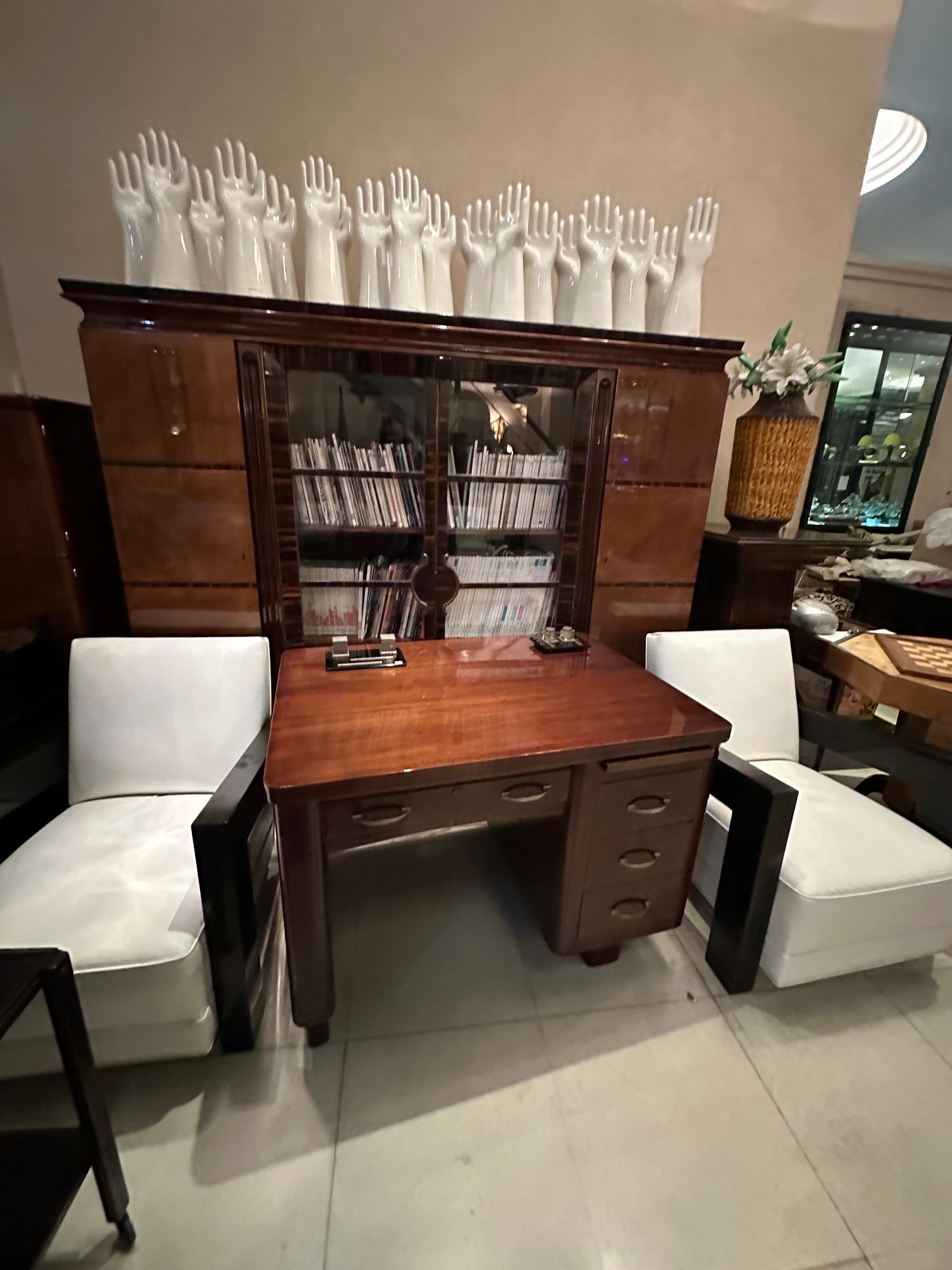 Libreria Art Déco, 1920, francese in vendita 3