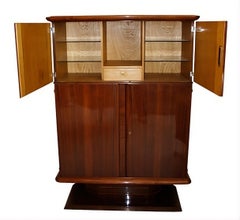 Art Deco Bookcase, 1930, Country: French, Material: wood