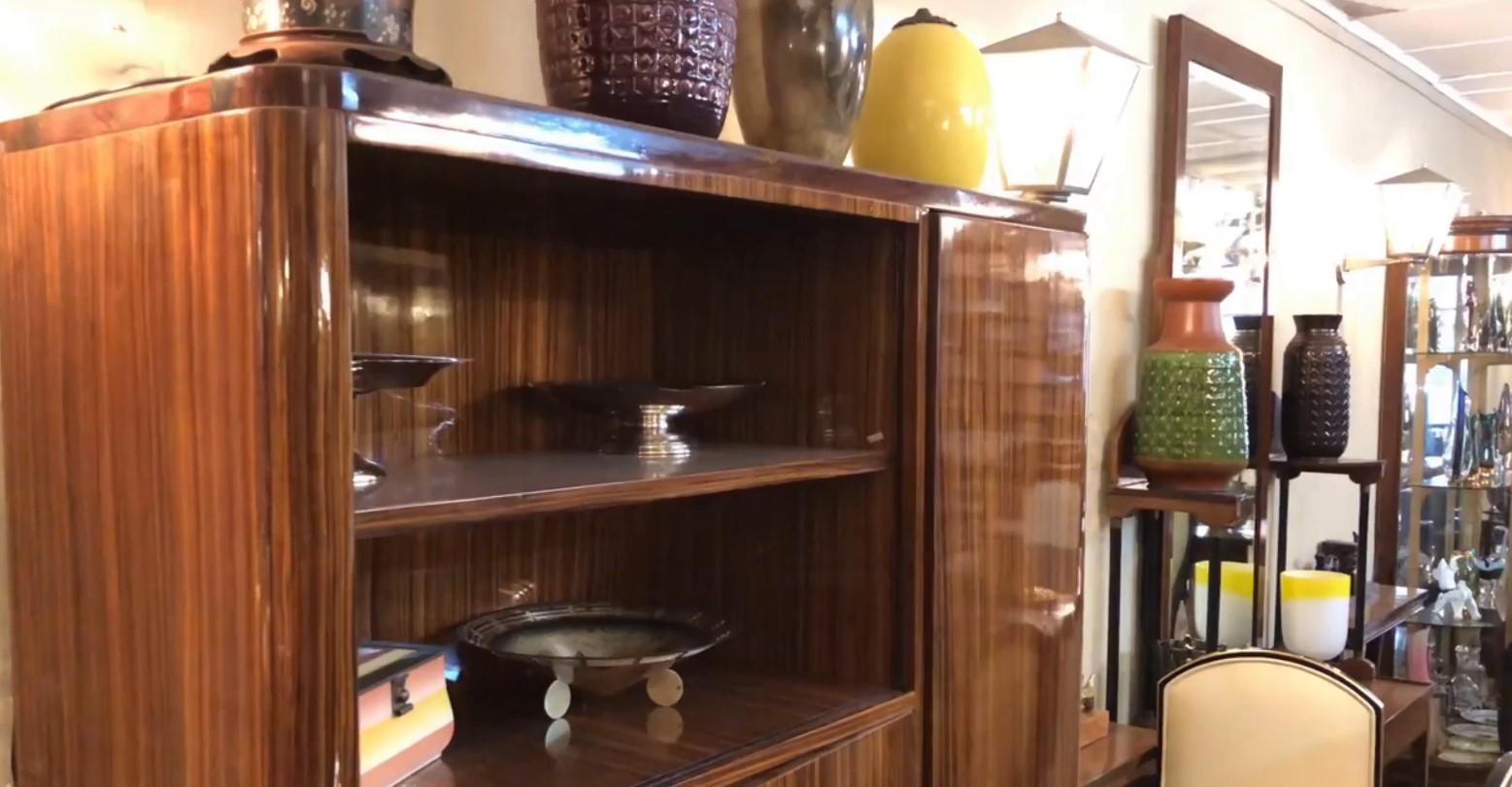 Mid-20th Century Art Deco Bookcase, 1930, French For Sale