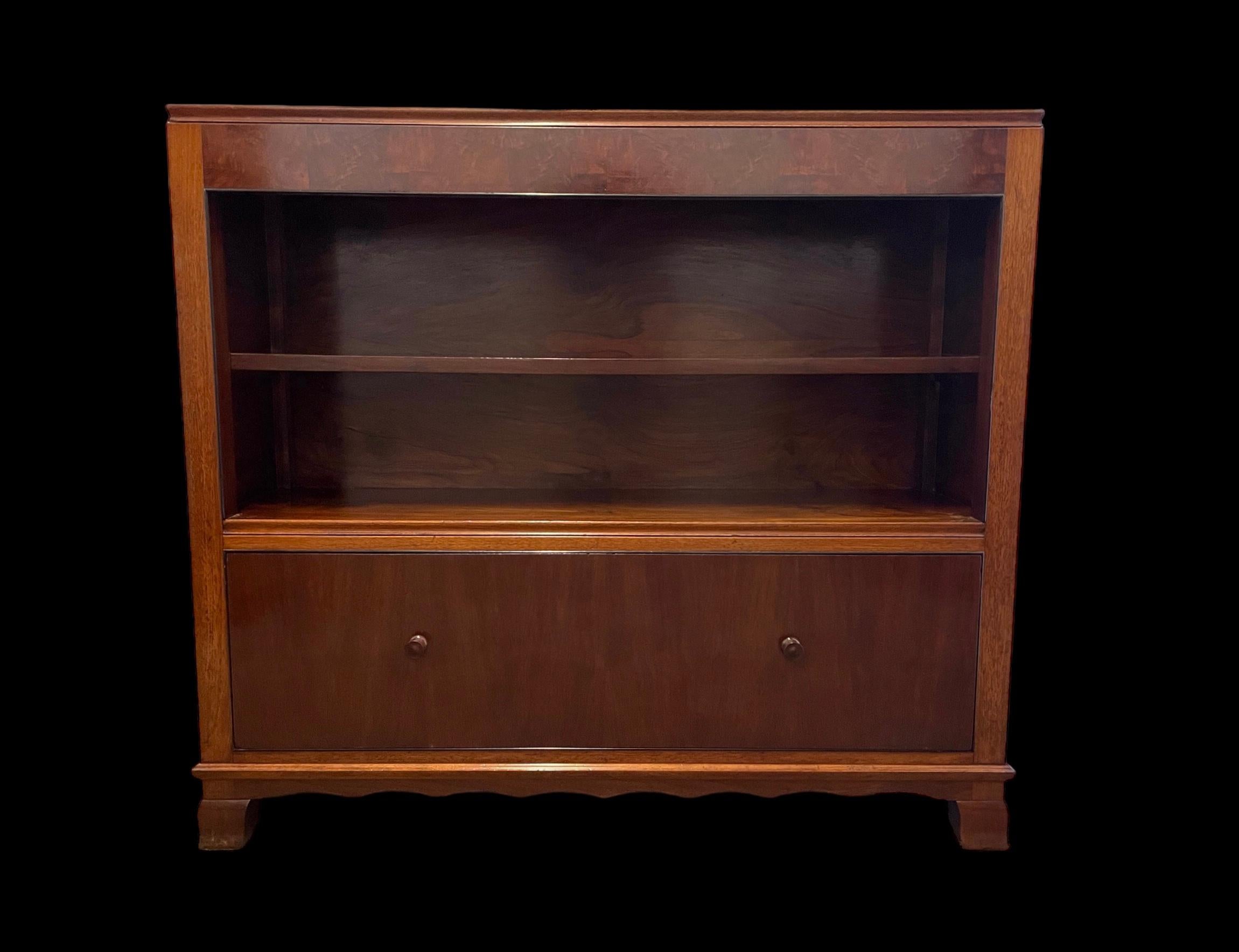 Art Deco Bookcase by Maurice Adams For Sale 2