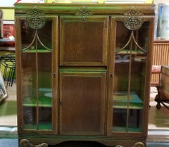 Art Deco Bookcase Desk